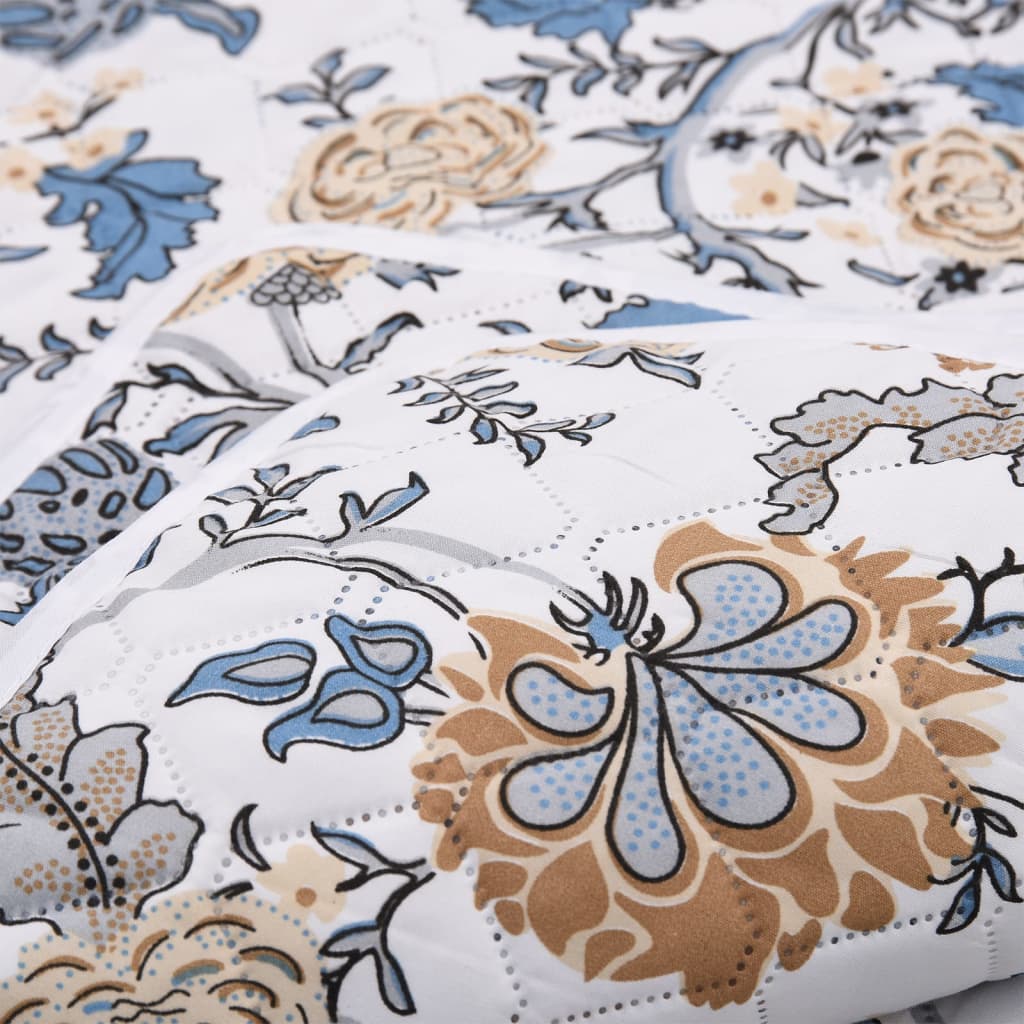 Steppdecke Mehrfarbig 230X260 Cm Ultraschall Gesteppt Stoff