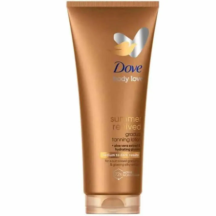 DOVE DOVE Summer Revived Gradual Tanning Lotion Medium to Dark 200 ml Bodylotion
