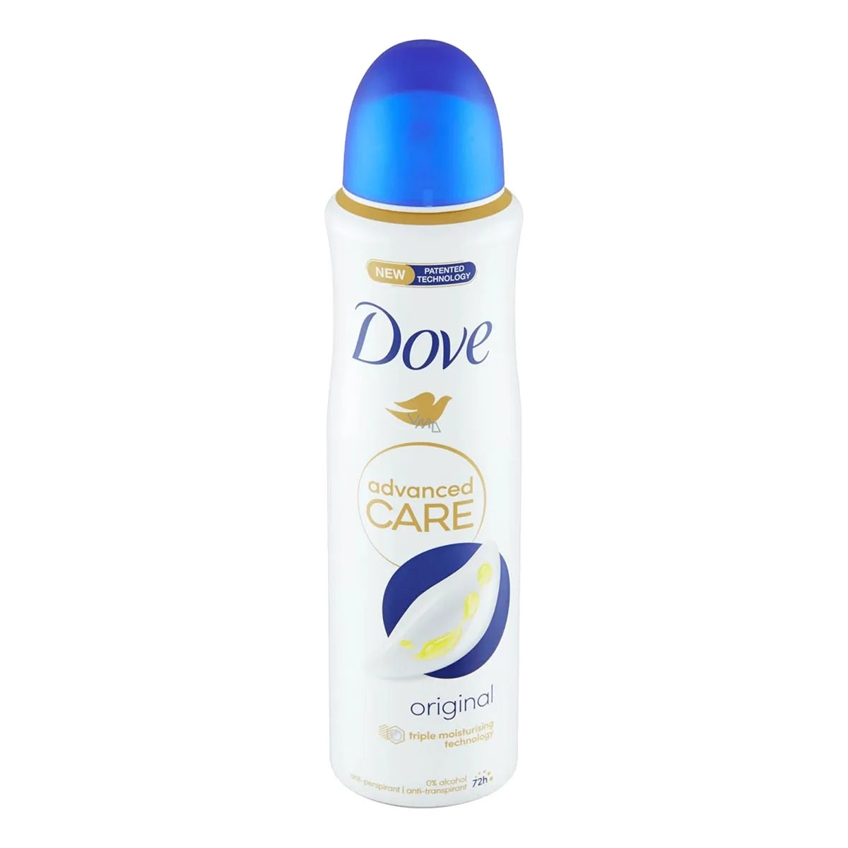 DOVE DOVE Original Anti-Transpirant Spray 0% Alkohol 150 ml Kosmetik