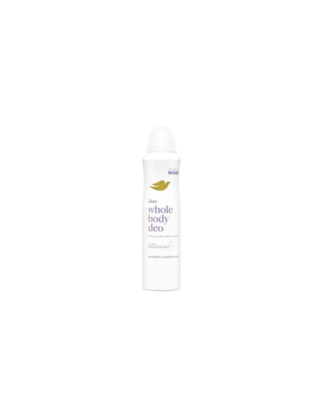 DOVE Dove Lavanda y Camomila Unisex Körperspray Deodorant 150 ml Kosmetik