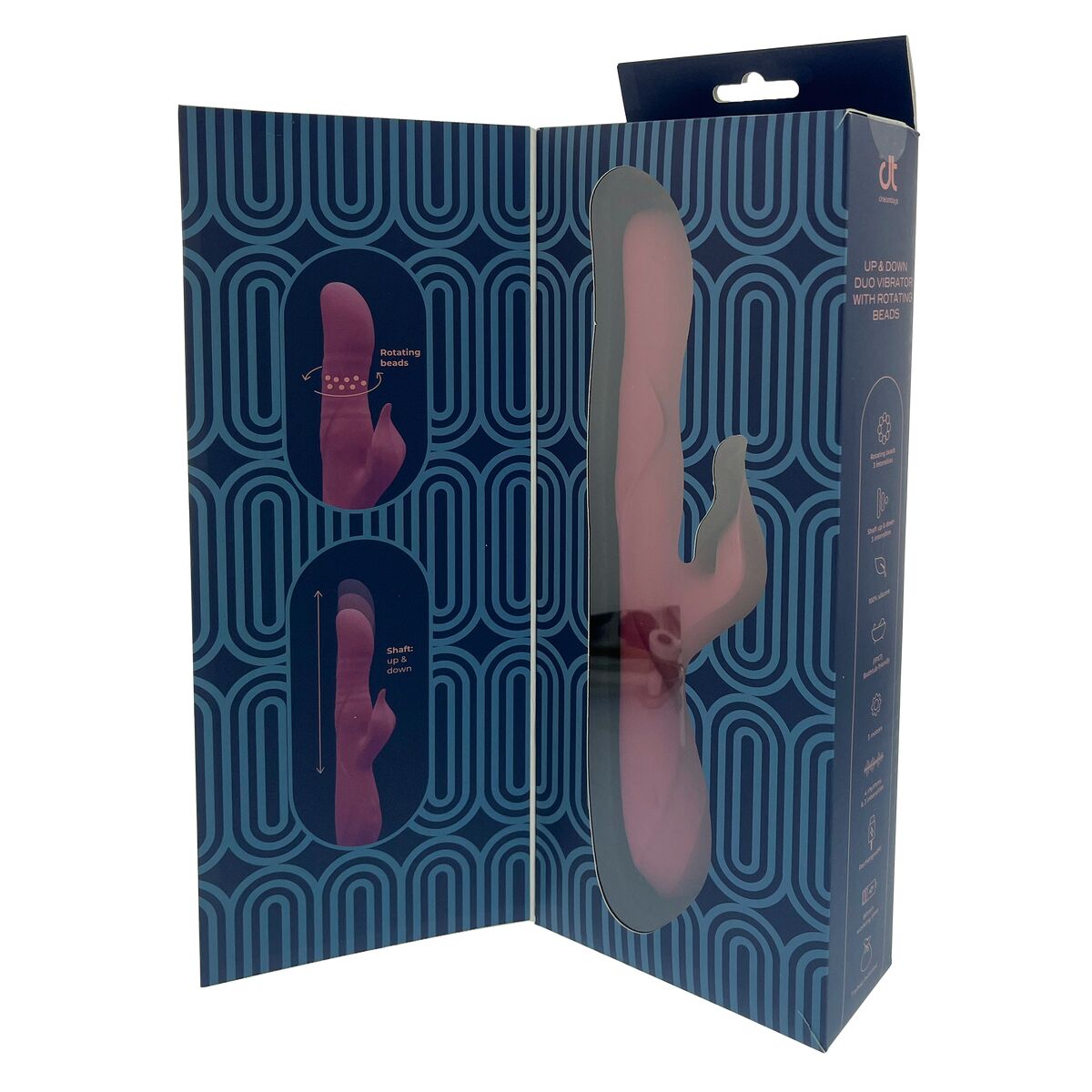 Dual Stimulationsvibrator Dream Toys Pulz Rot