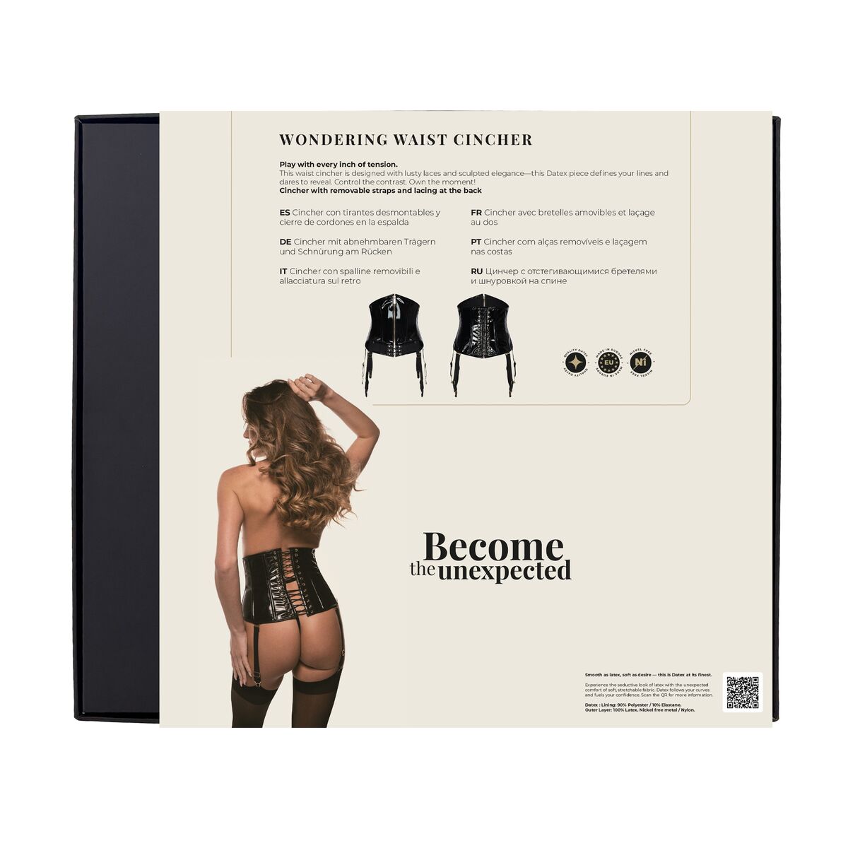 Corset Body Guilty Pleasure Schwarz (M)