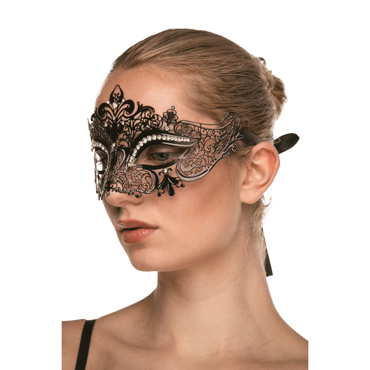Maske Guilty Pleasure Accents Schwarz
