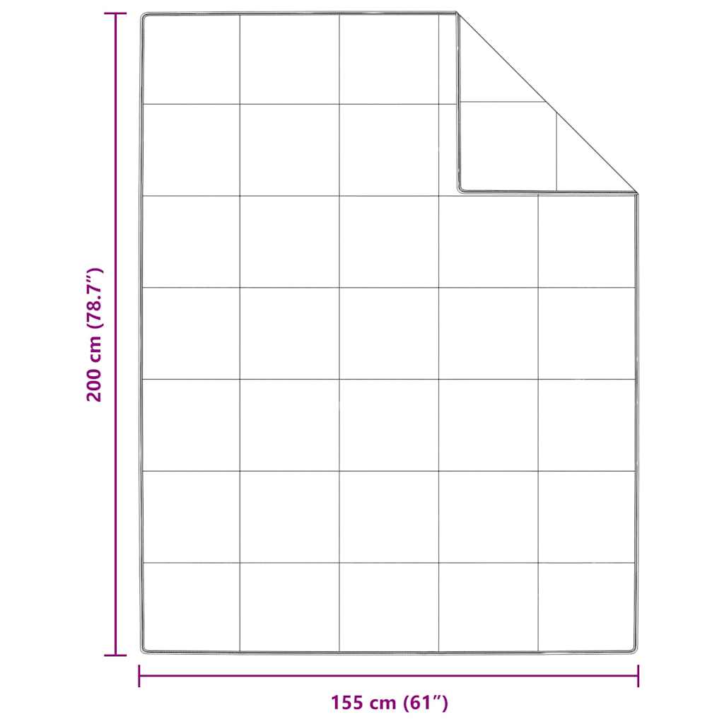 Winterbettdecke Weiß Feder