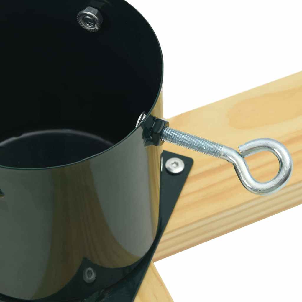 Weihnachtsbaumständer 50 X 50 X 16 Cm Massives Kiefernholz