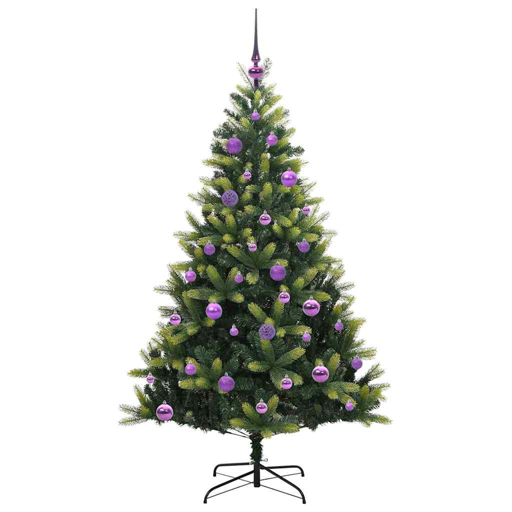 Künstlicher Geflammter Weihnachtsbaum 150 Leds Grün