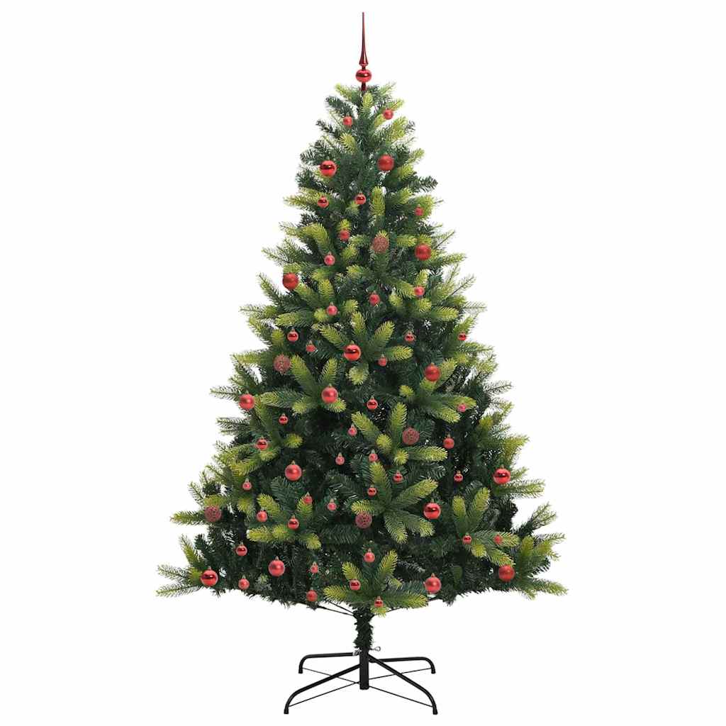 Künstlicher Faltbarer Weihnachtsbaum 300 Leds Grün