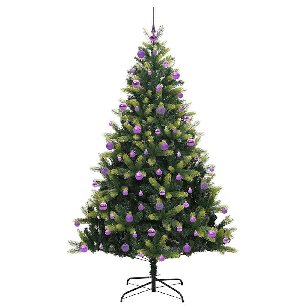 Künstlicher Klappbarer Weihnachtsbaum 300 Leds Grün