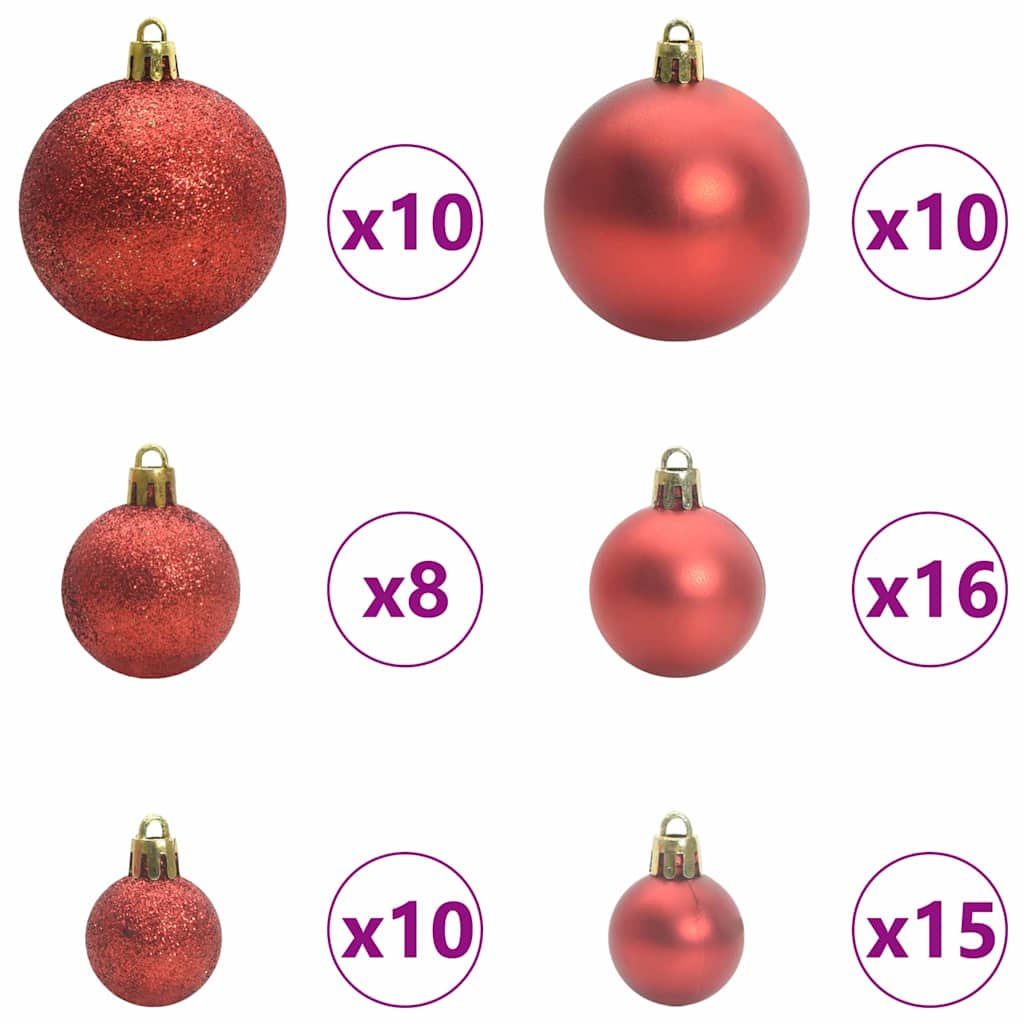 Künstlicher Weihnachtsbaum Grün 180 Cm Pvc Und Stahl