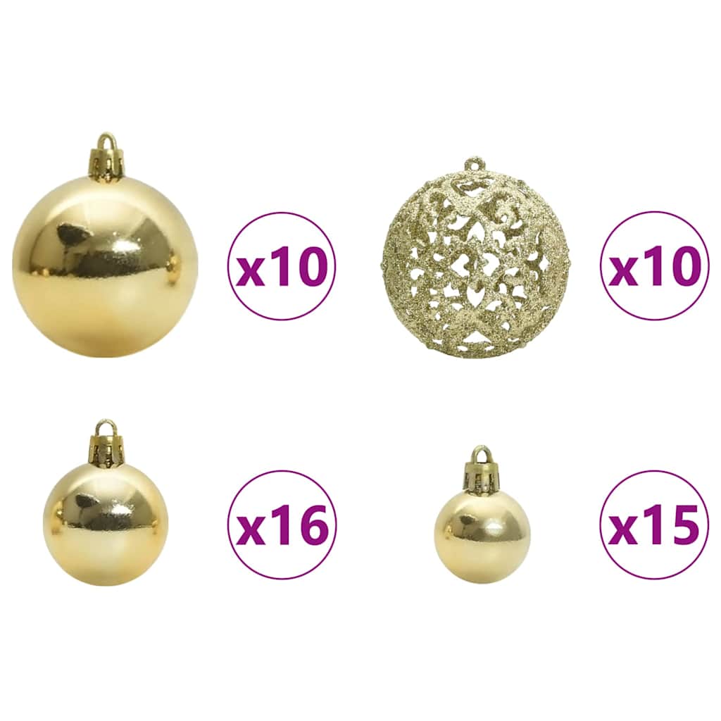 Künstlicher Weihnachtsbaum Grün 210 Cm Pvc Und Stahl