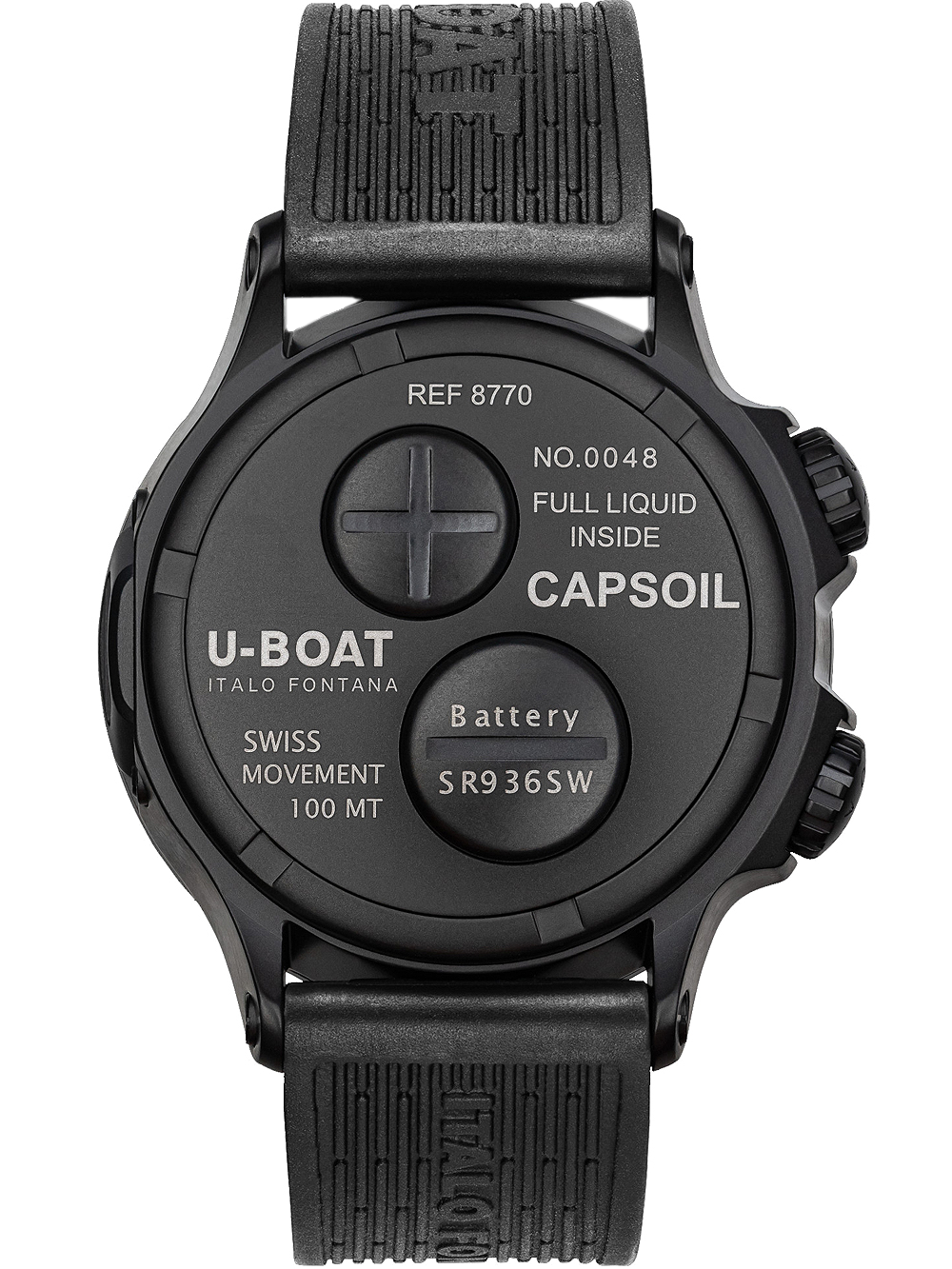 U-BOAT Mod. 8770_A Uhr – Seitenansicht
