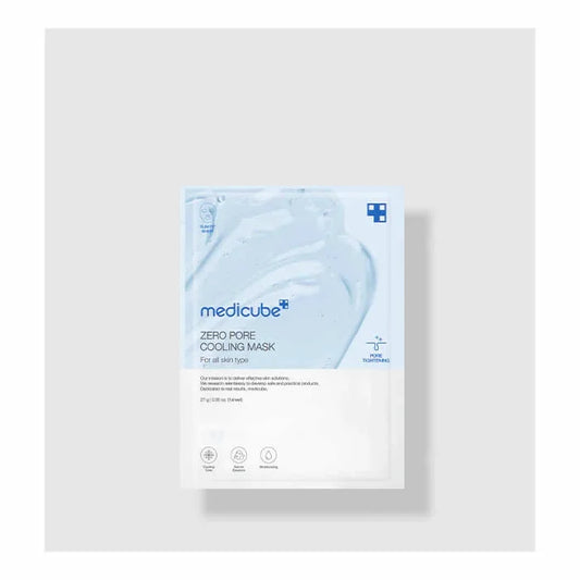 MEDICUBE MEDICUBE Zero Pore Cooling Mask 1 Sheet kühlende Gesichtsmaske zur Porenpflege Kosmetik