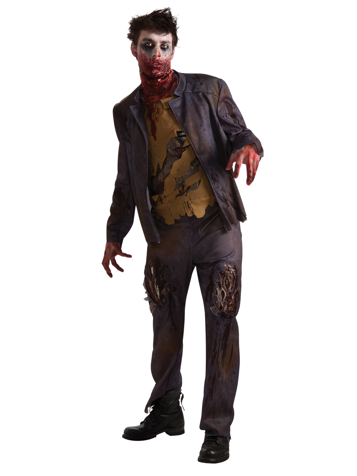 Rubies Shawn The Undead Kostüm für Herren mit Jacke, Hemd und Hose