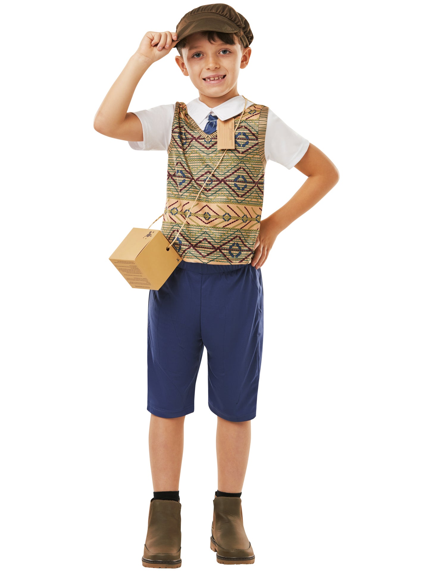 Rubies Evacuee Boy Kinderkostüm für Jungen – Produktansicht