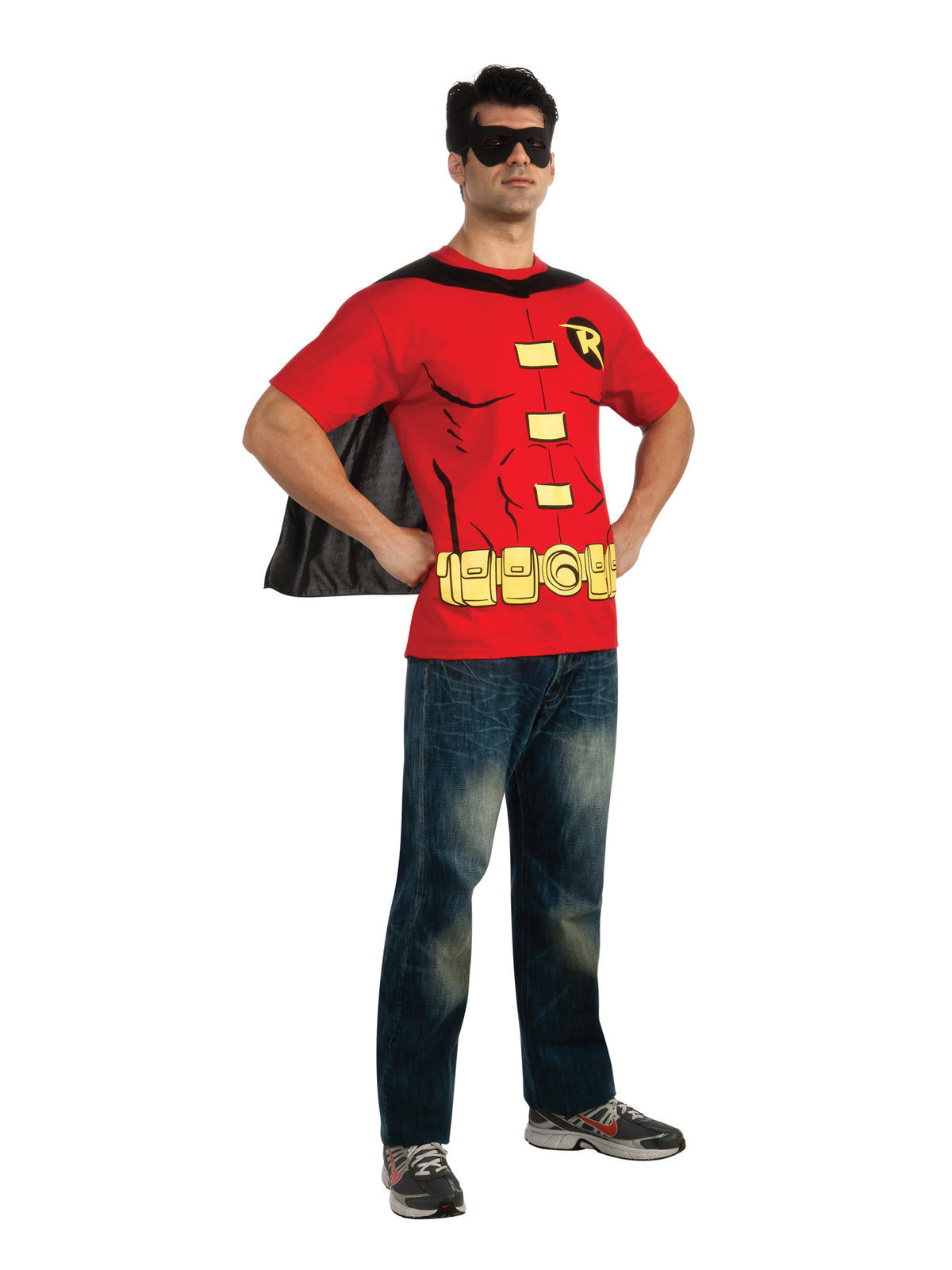 Rubies Robin Tshirt Mens - Womens Kostüm für Erwachsene für Herren