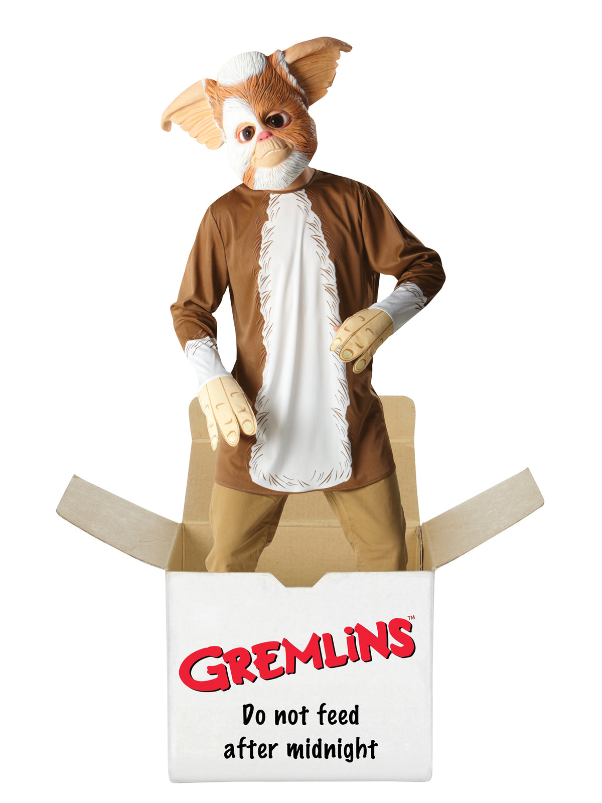Rubies Gremlin Mogwai Gizmo Kostüm für Herren in XL – Detailansicht