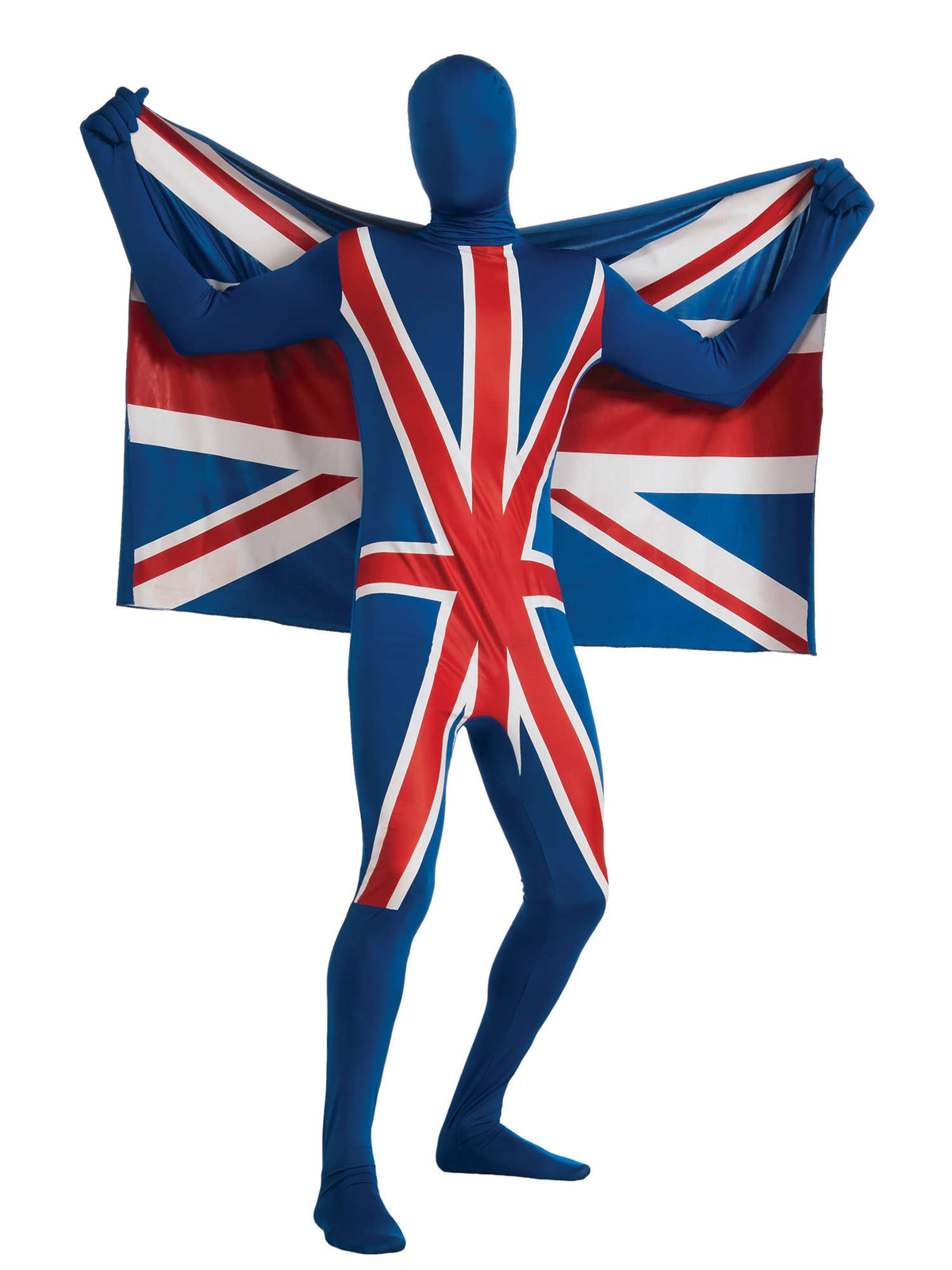 Rubies Union Jack Flag Skin Suit Kostüm für Erwachsene für Herren