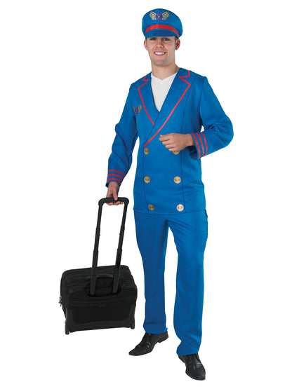 Rubies Pilot Costume Kostüm für Erwachsene für Herren