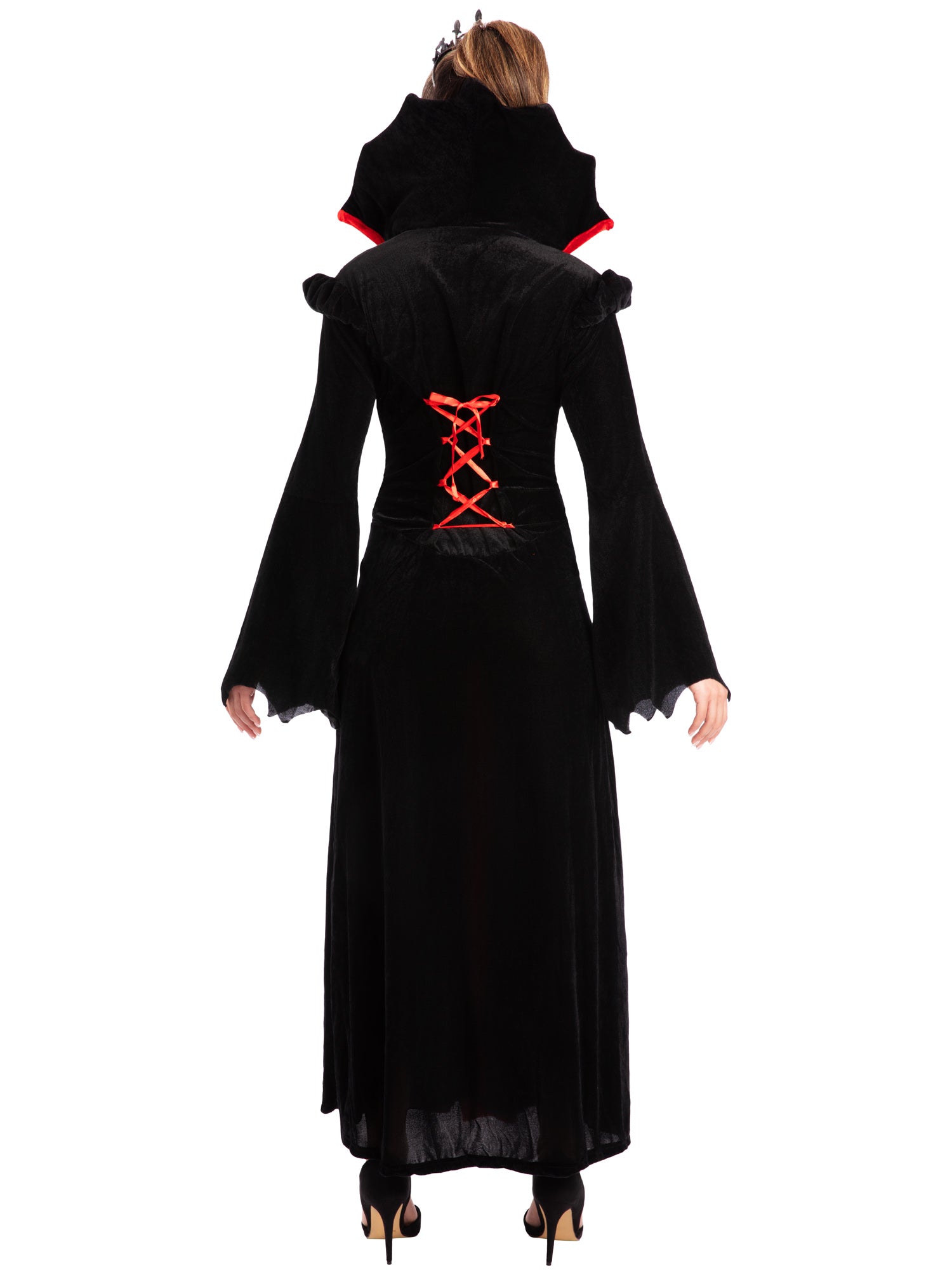 Rubies Queen of the Vampires Kostüm für Damen mit Kleid – Detailansicht