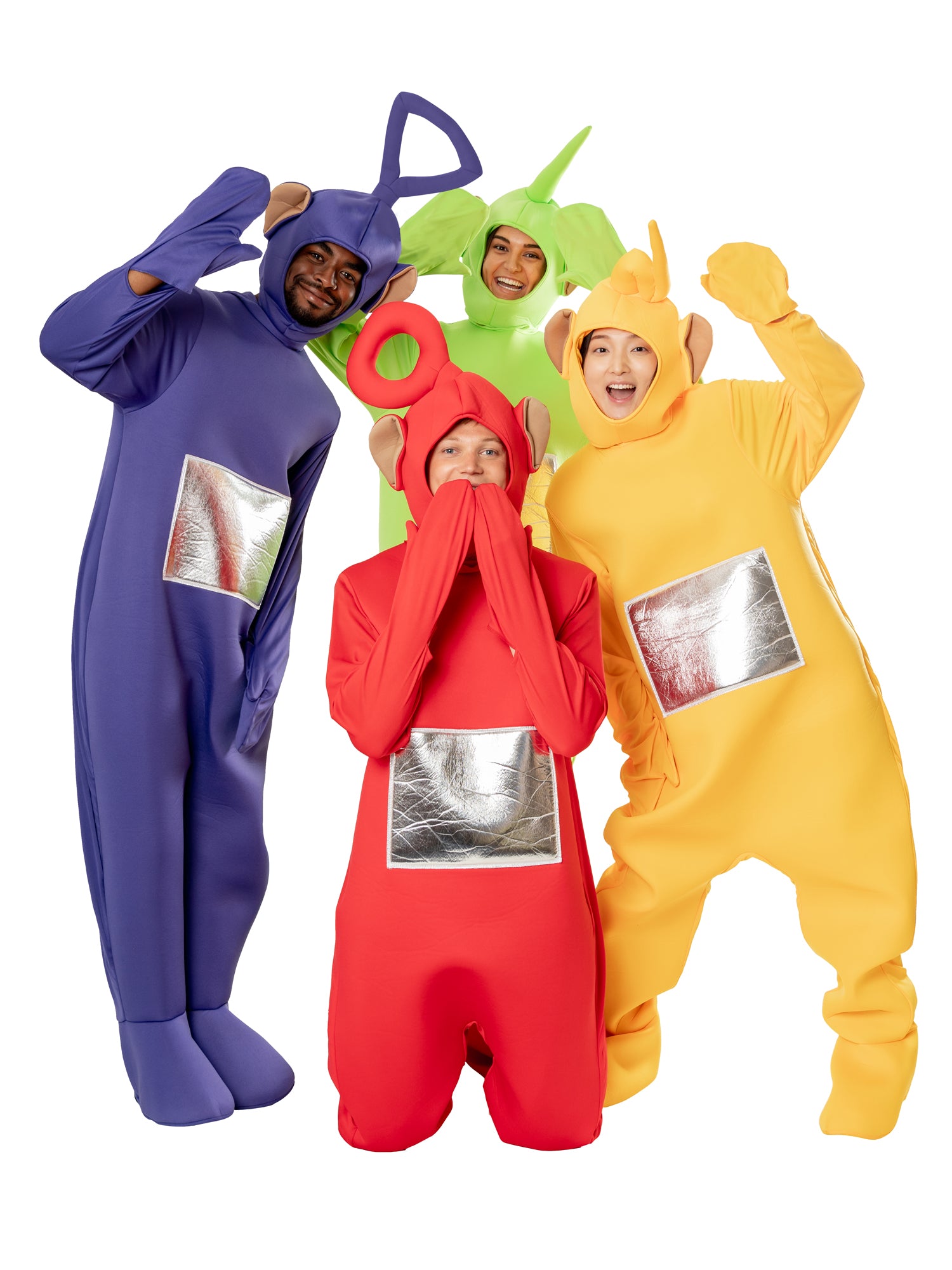 Rubies Laa-Laa Kostüm für Erwachsene Teletubbies – Seitenansicht