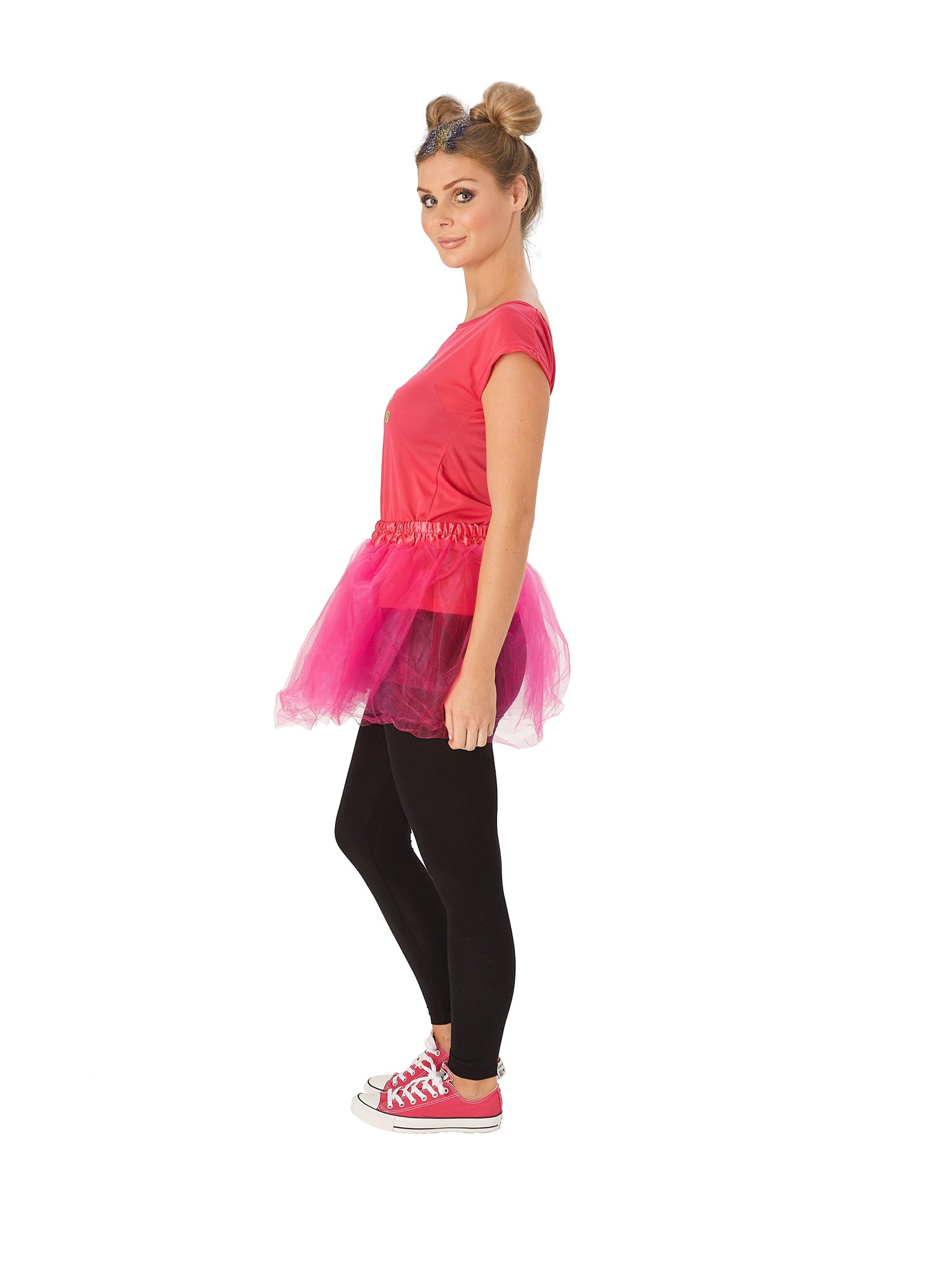 Rubies I Love the 80s 80er-Jahre-T-Shirt-Kostüm für Damen – Detailansicht