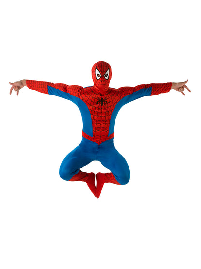 Rubies Spider-Man Deluxe Kostüm mit Snood für Herren in XL – Produktansicht