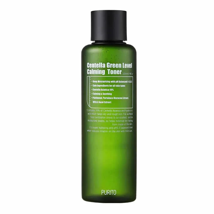 PURITO PURITO Centella Green Level Recovery Calming Toner 200 ml Gesichtswasser beruhigend Kosmetik