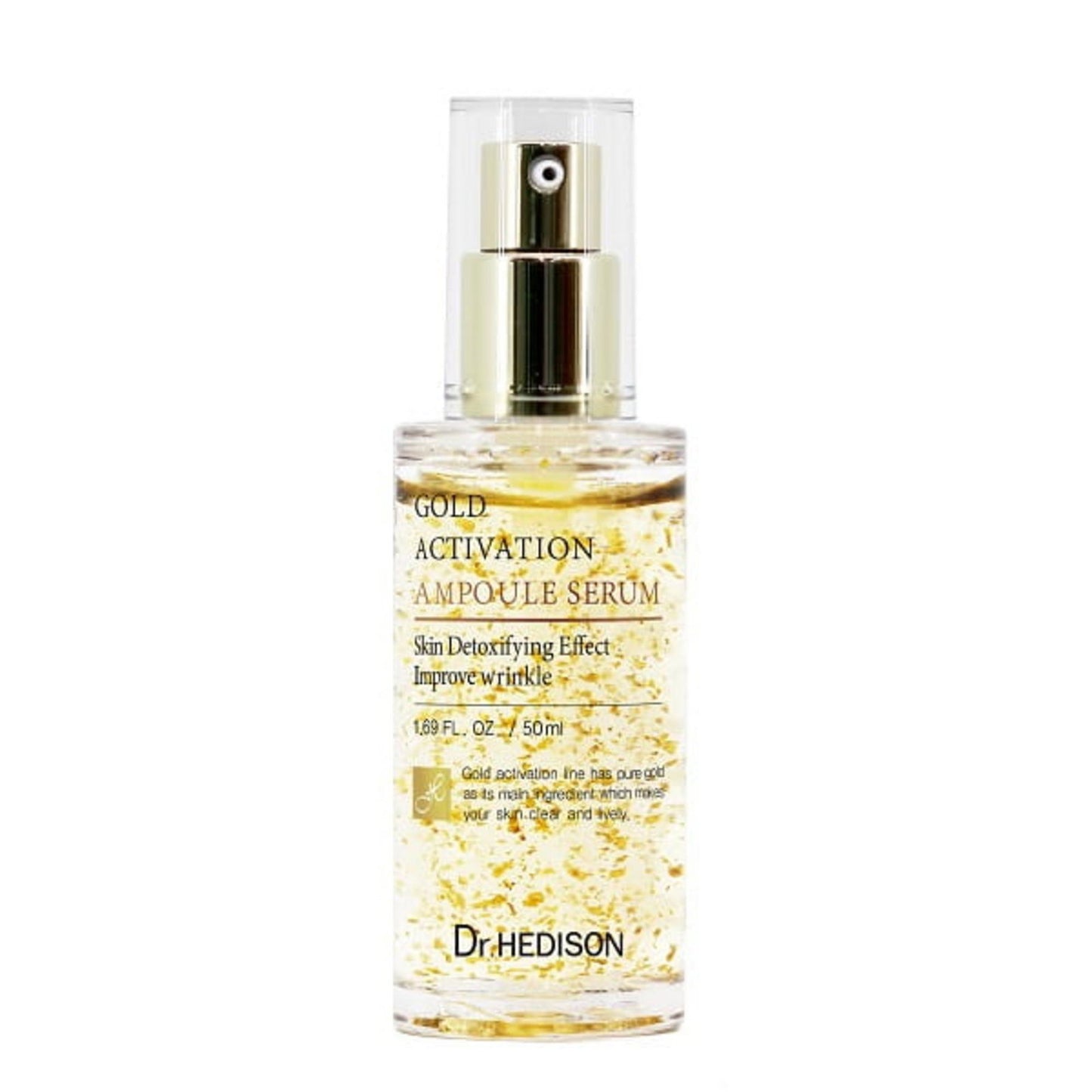 Dr. Hedison Dr. Hedison, Gold Activation, 24K Gold, Entgiftend, Serum, Für das Gesicht, 50 ml Regular
