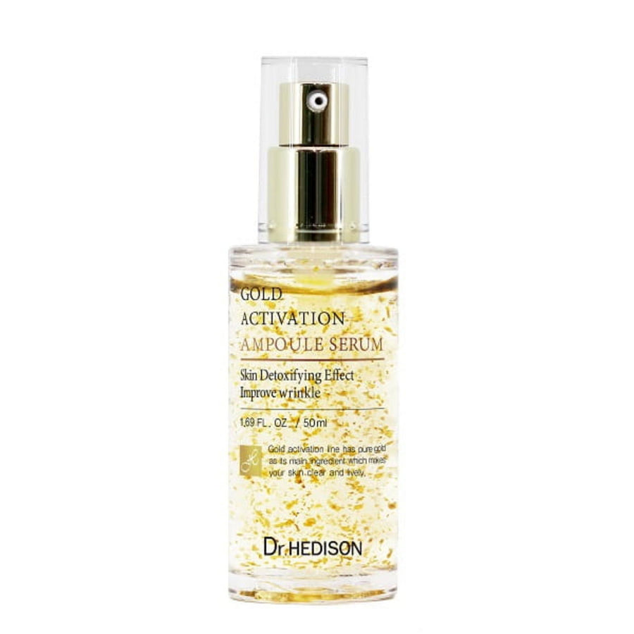 Dr. Hedison Dr. Hedison, Gold Activation, 24K Gold, Entgiftend, Serum, Für das Gesicht, 50 ml Regular
