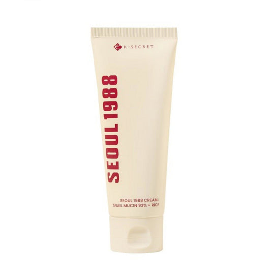 K-Secret K-Secret, Seoul 1988, Snail Mucin 93% + Rice, Feuchtigkeitsspendend & Beruhigend, Sahne, Für das Gesicht, 100 ml Reg