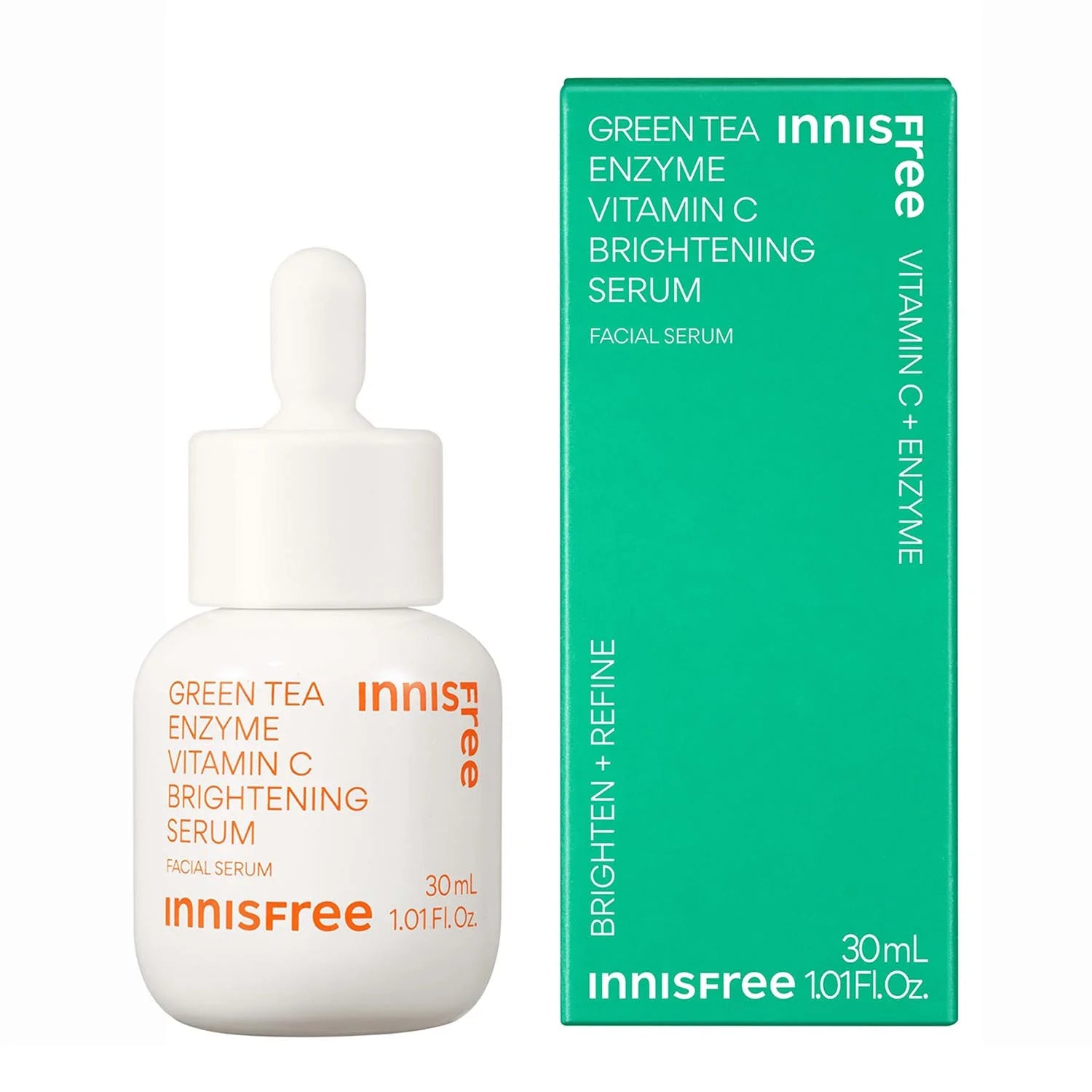 INNISFREE INNISFREE Vitamin C Green Tea Enzyme Brightening Serum 30 ml Gesichtspflege