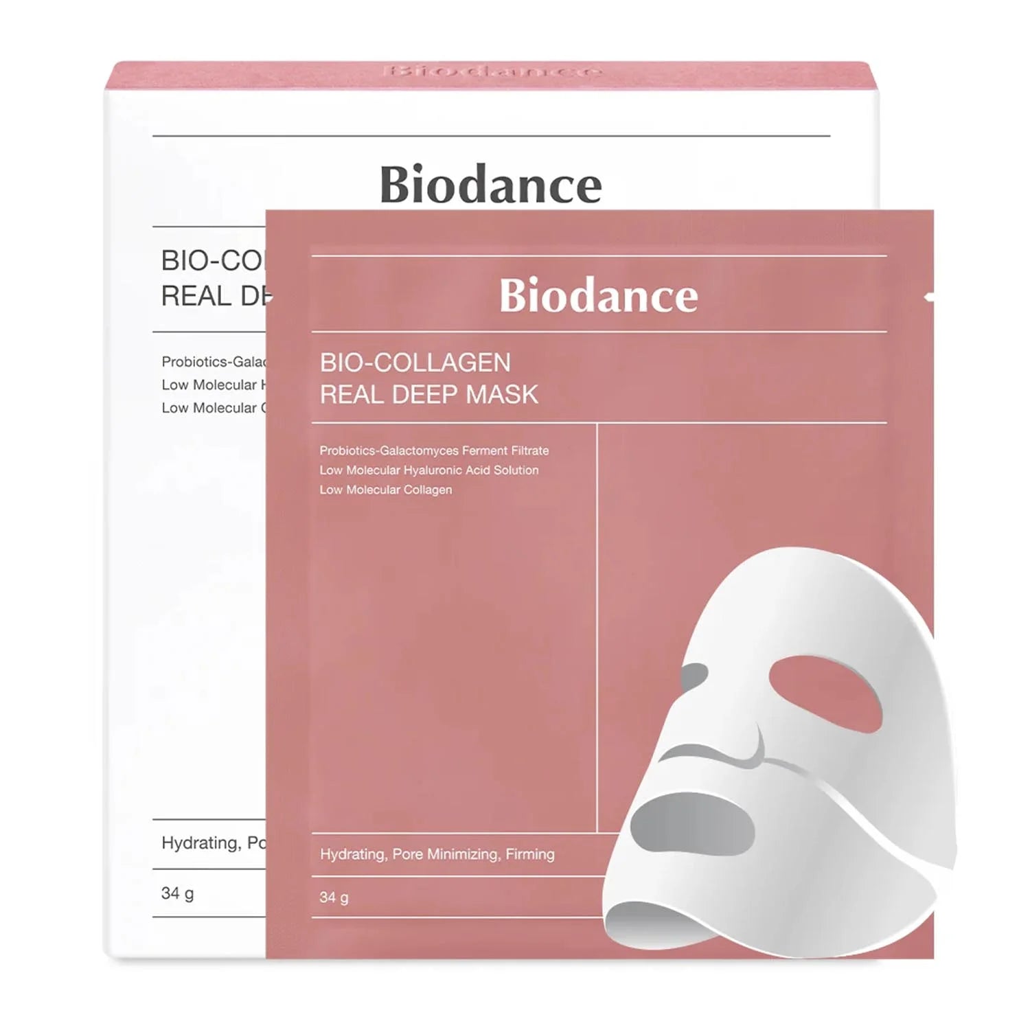 BIODANCE BIODANCE Bio-Collagen Real Mascarilla 4er Pack Gesichtspflege Maske Kosmetik