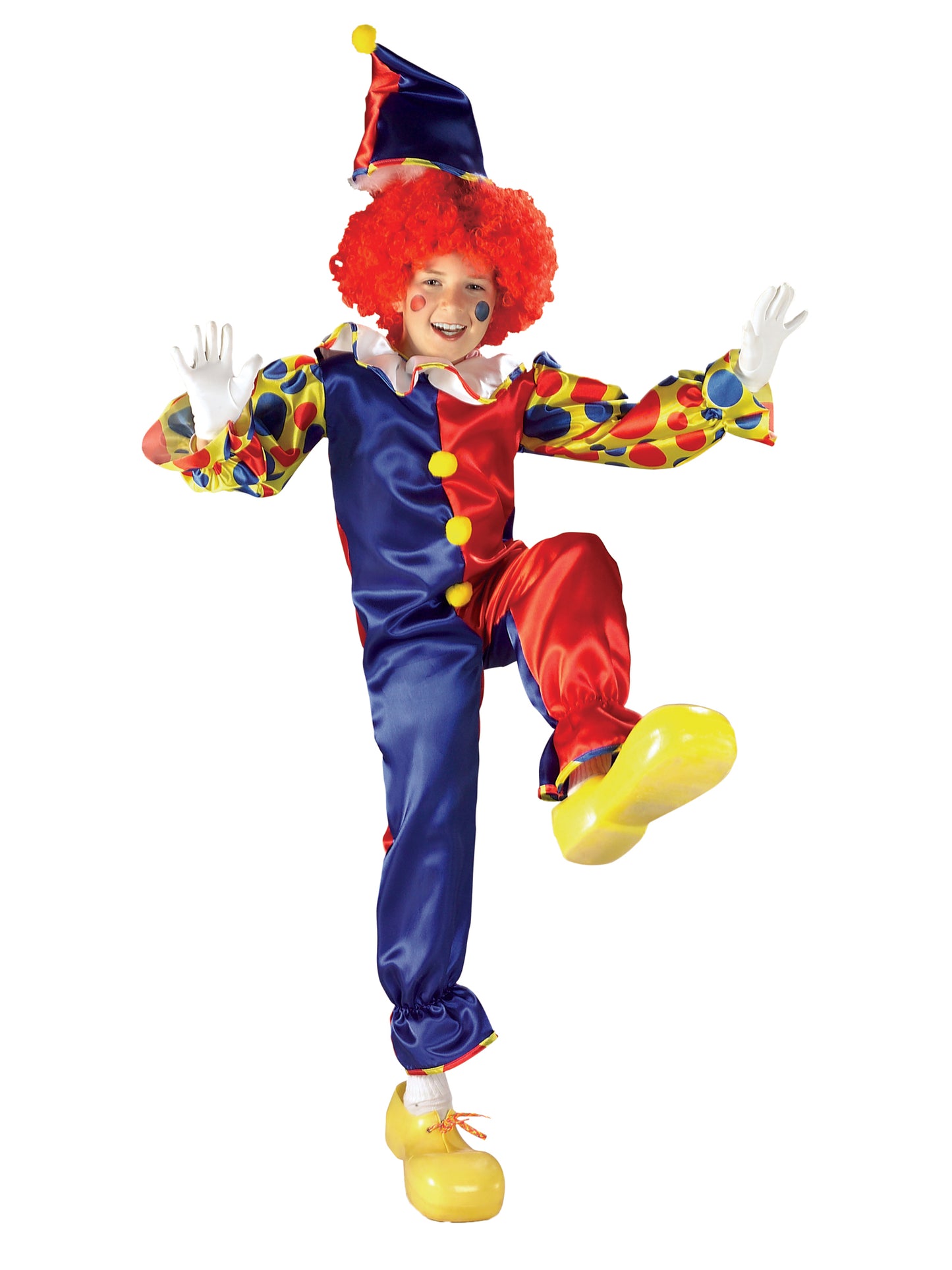 Rubies Bubbles The Clown Kinderkostüm für Jungen mit Overall und Hut