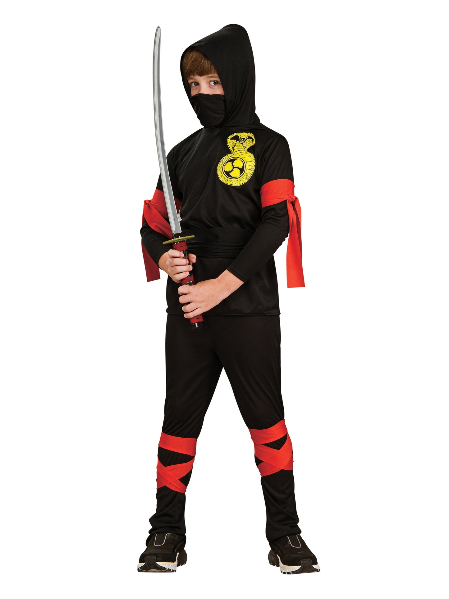 Rubies Ninja-Kinderkostüm für Jungen – Detailansicht