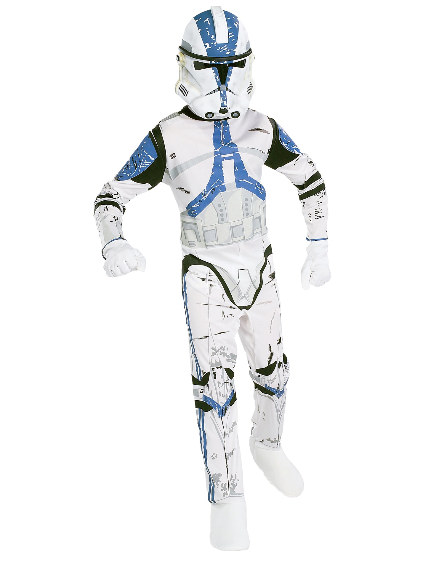 Rubies Star Wars Clone Trooper Kinderkostüm mit Maske und Overall