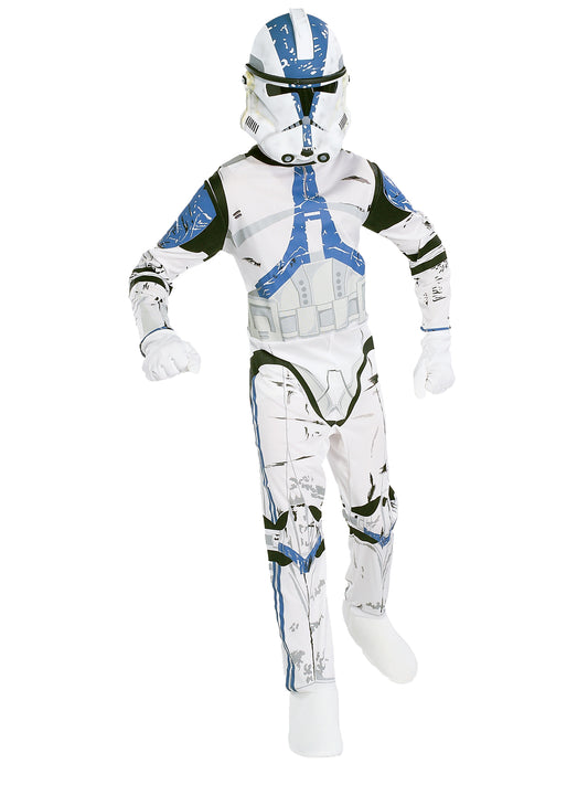 Rubies Star Wars Clone Trooper Kinderkostüm mit Maske und Overall