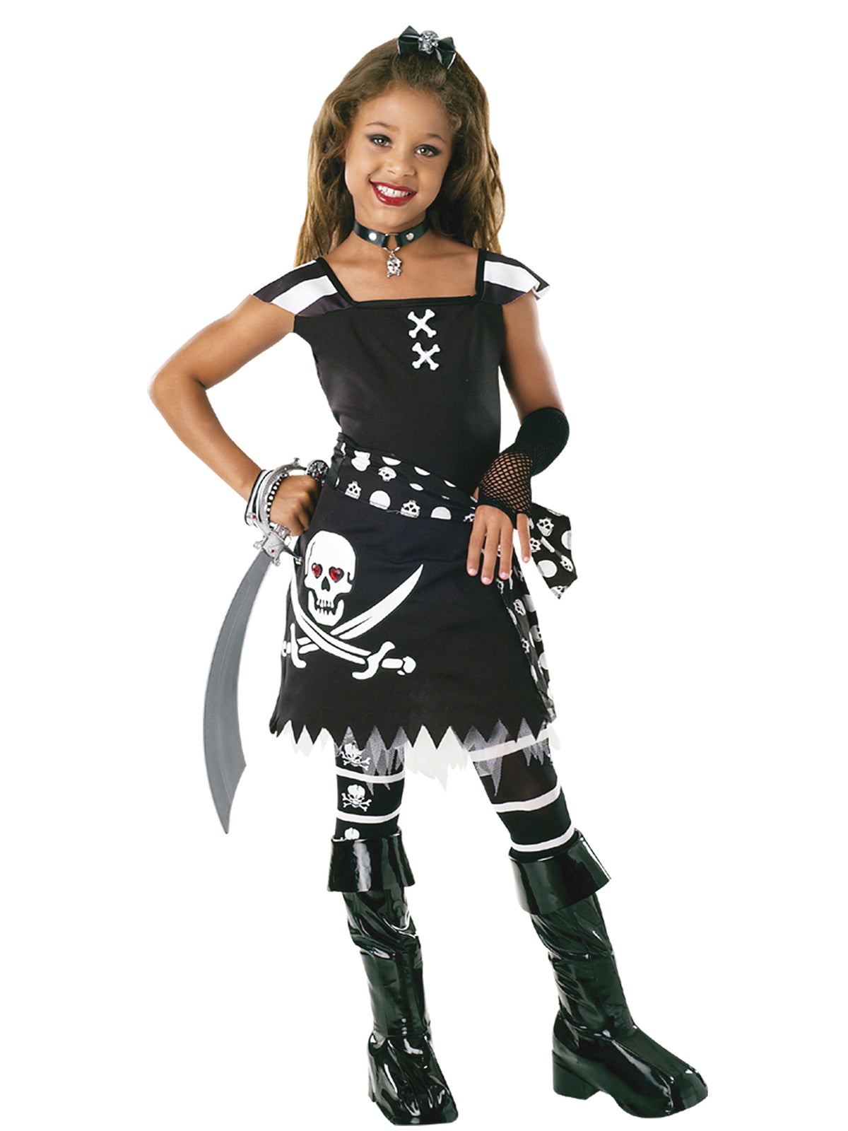 Rubies Scaret Girls Pirate Costume - Childrens Kinderkostüm für Mädchen