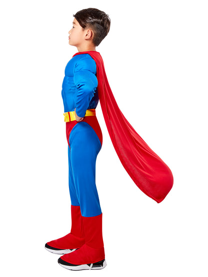 Rubies Superman Deluxe M/C - Childrens Kinderkostüm für Jungen