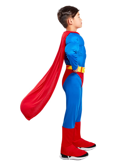 Rubies Superman Deluxe M/C - Childrens Kinderkostüm für Jungen