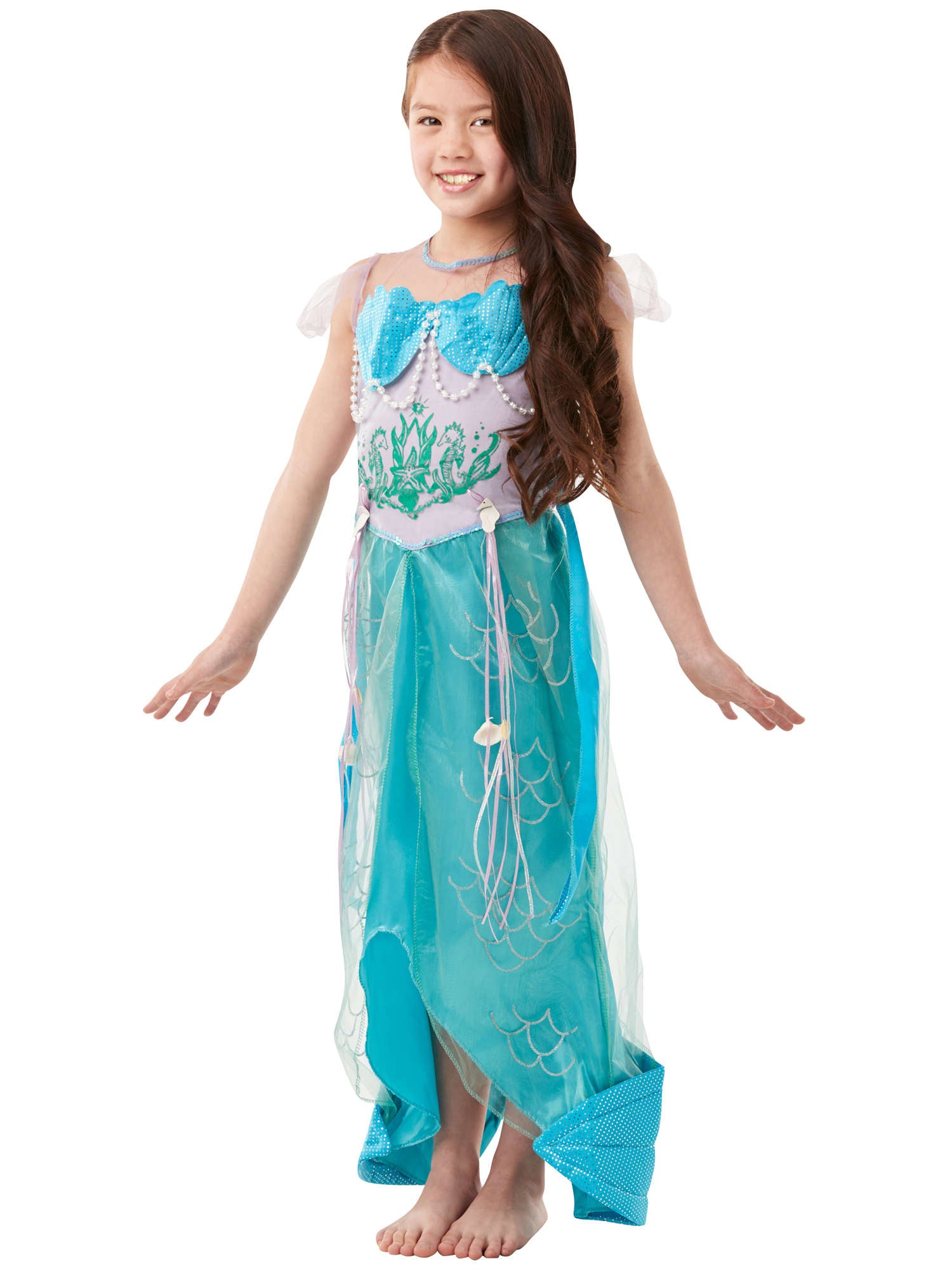 Rubies Mermaid Kinderkostüm für Mädchen – Kleid – Produktansicht