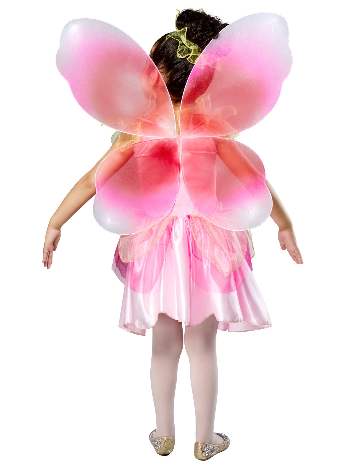 Rubies Springtime Fairy Kinderkostüm für Mädchen mit Kleid Flügeln und Kopfschmuck – Detailansicht