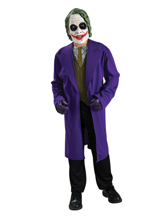 Rubies Joker Kinderkostüm für Jungen mit Jacke und Maske