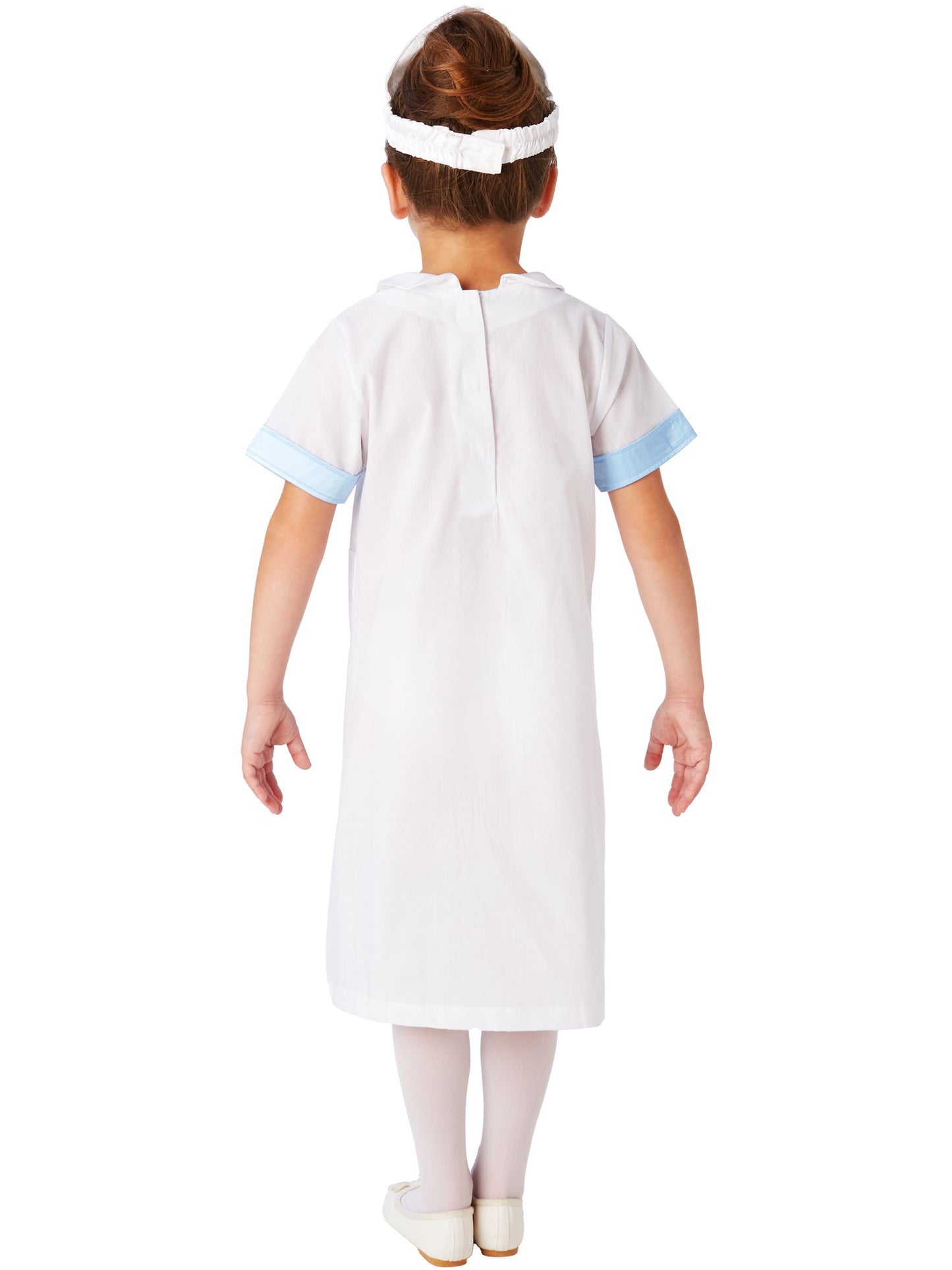 Rubies Nurse Kinderkostüm für Mädchen mit Kleid, Headpiece und Tasche – Detailansicht