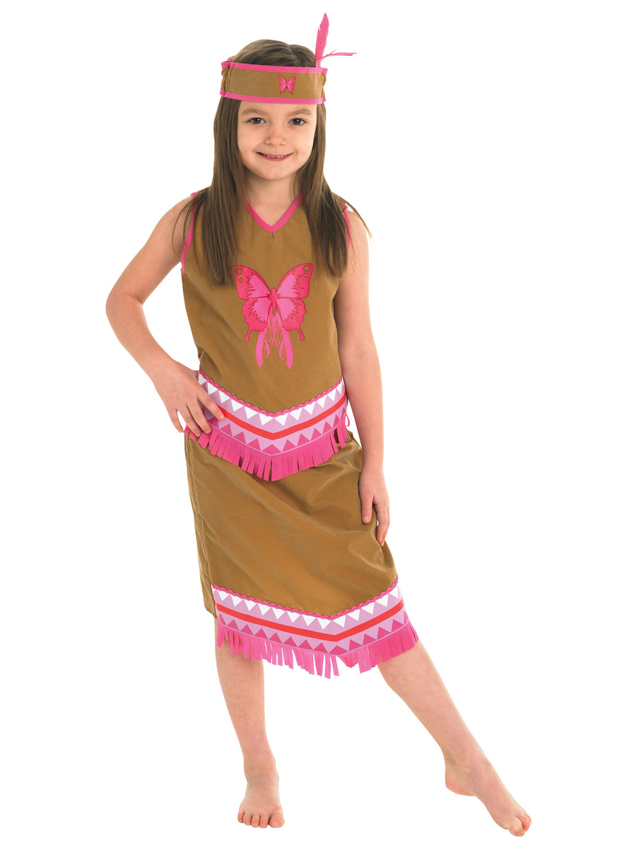 Rubies Generic Native American Girl Kinderkostüm für Mädchen