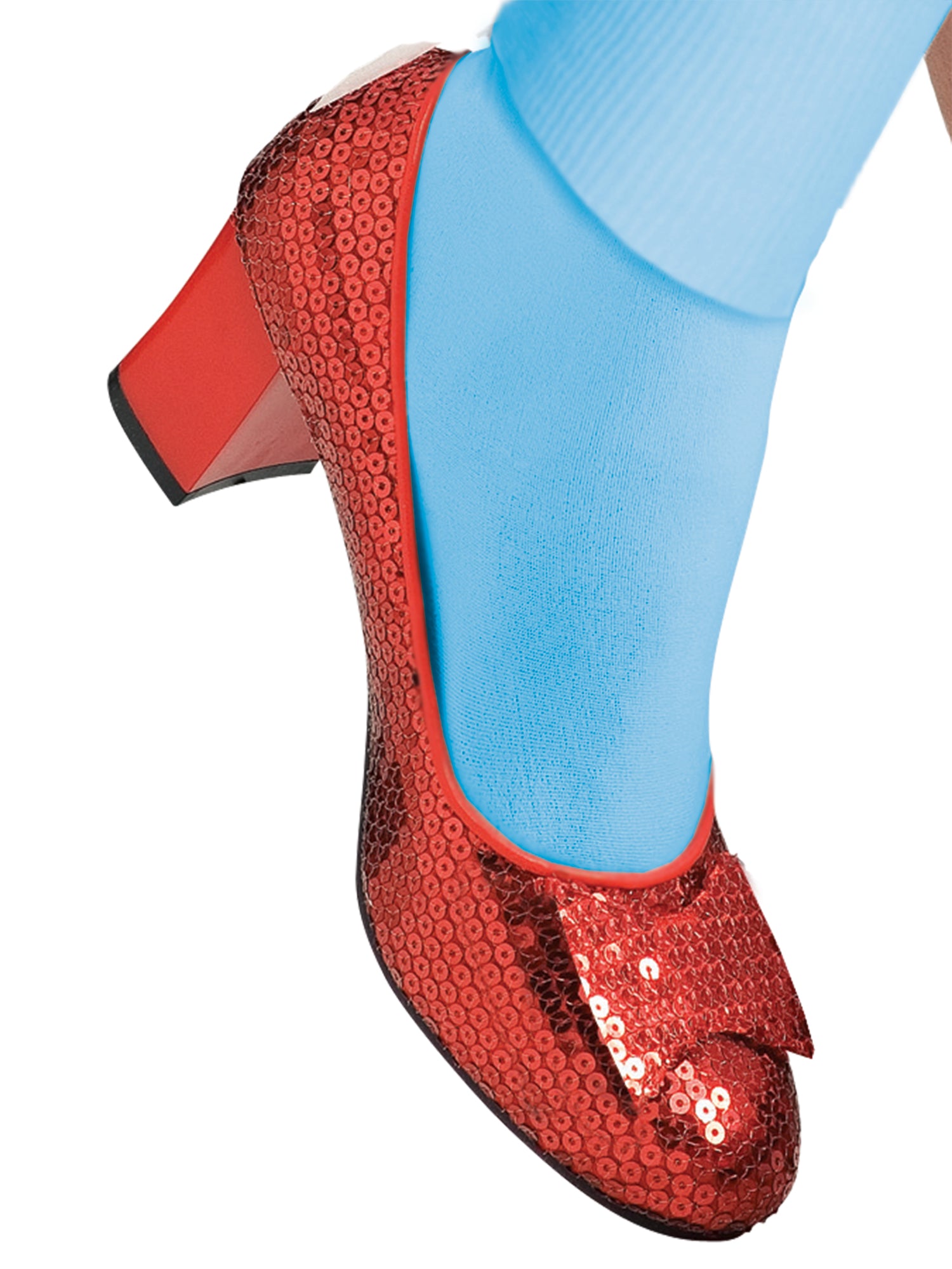 Rubies Dorothy Paillettenschuhe aus The Wizard of Oz – Detailansicht