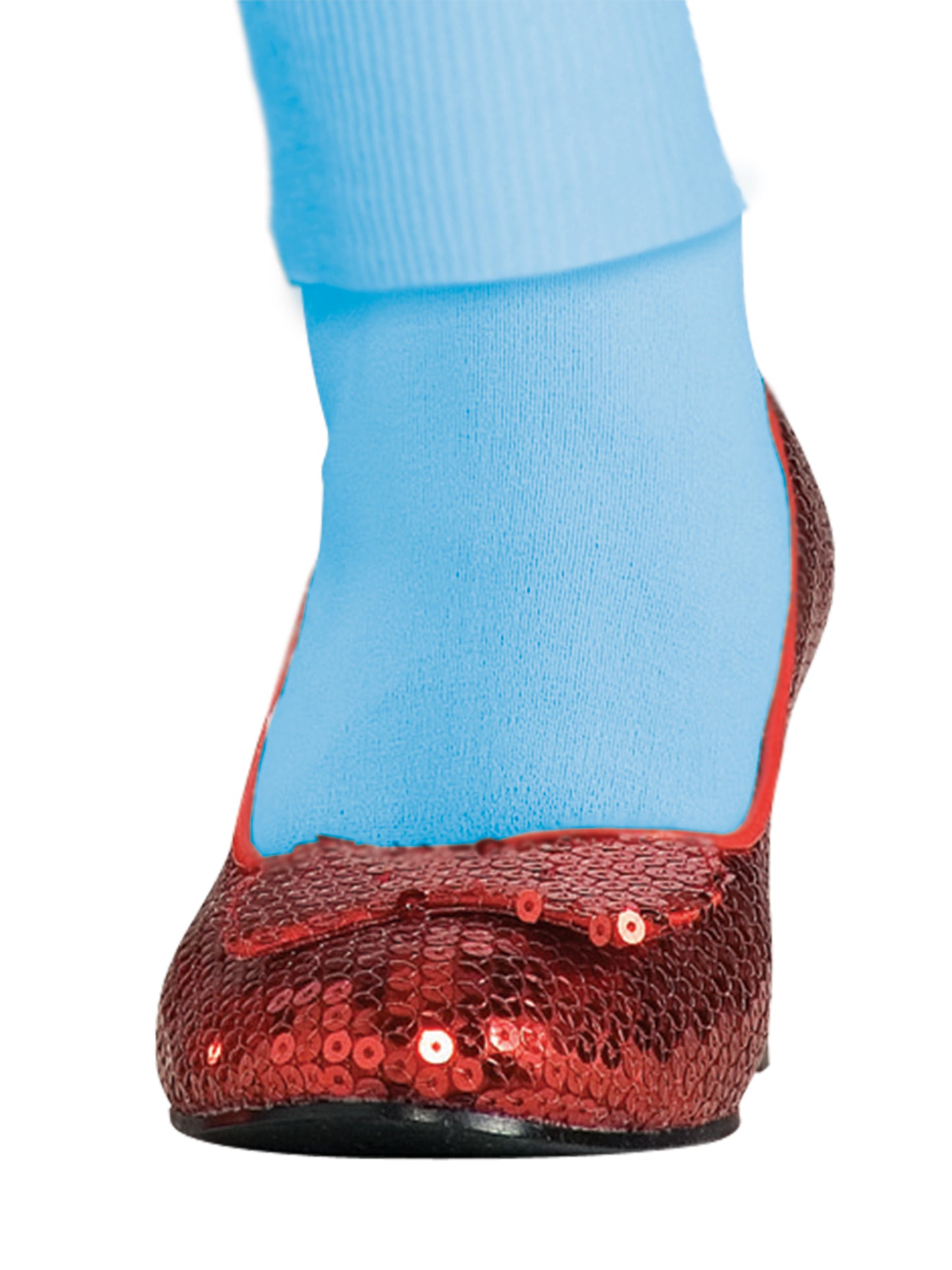 Rubies Dorothy Paillettenschuhe aus The Wizard of Oz – Seitenansicht