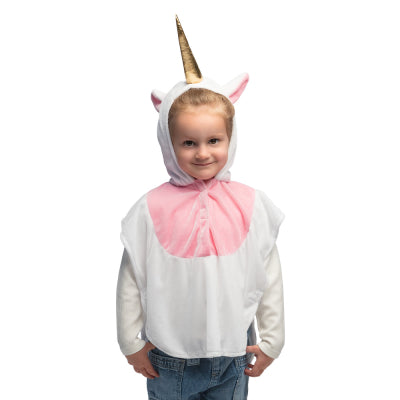 Boland Einhorn-Poncho für Kinder von 3–4 Jahren – Plüschkostüm