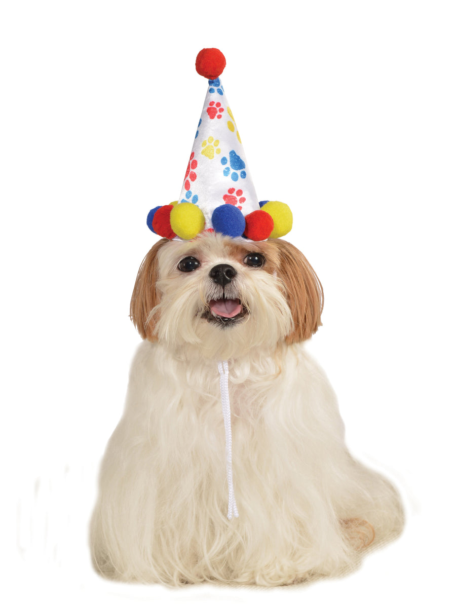 Rubies Paw Print Birthday Hat Pet Costume Pet Costumes