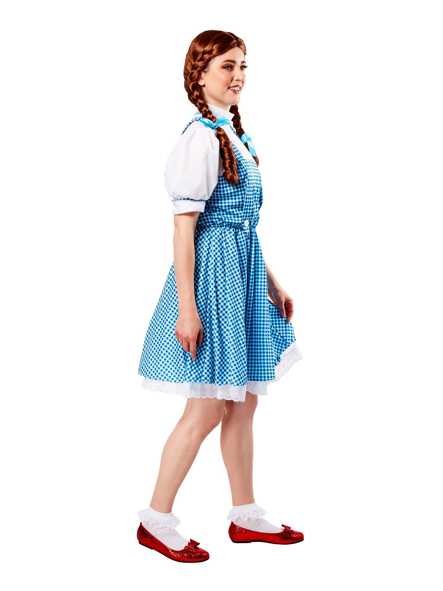 Rubies Dorothy Kostüm für Damen und Erwachsene Wizard of Oz – Rückansicht