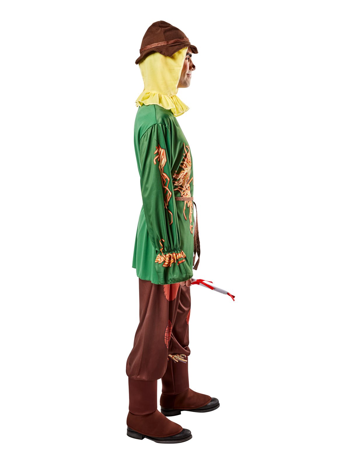 Rubies Scarecrow Kostüm für Herren aus Wizard of Oz – Rückansicht
